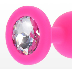 ANAL PLAY TOYJOY Plug bijou Diamond Booty S 6 x 2.8cm Rose